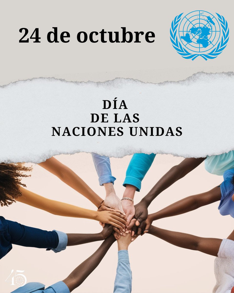 fempcomunica's tweet image. 🌐Este año se celebra el 80º aniversario de las @ONU_es, una organización internacional universal y de gran alcance global que ha contribuido a promover la #paz, los #derechoshumanos y el #desarrollosocial.

🤝En la actualidad, la ONU enfrenta nuevos desafíos globales y trabaja…