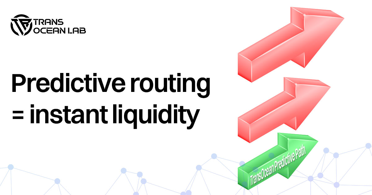 You send $USDC from Solana to Ethereum.
It takes 15 minutes. Gas eats $20. Price slips.

That’s broken liquidity.

TransOcean Lab fixes it with predictive routing — same flow, zero friction.