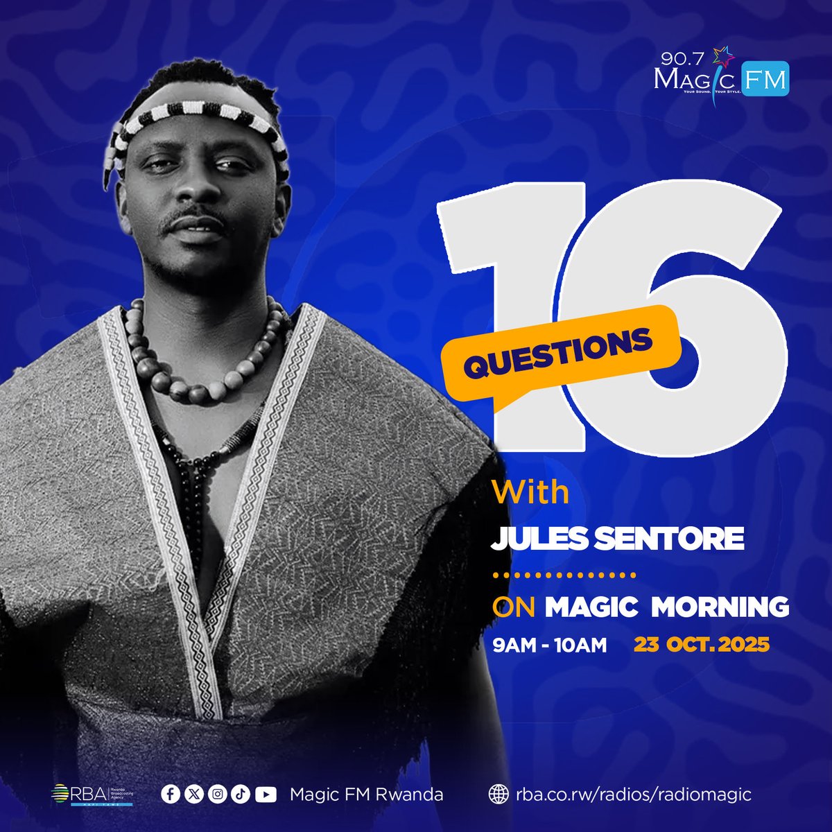 MagicFmRadio's tweet image. Ejo kare cyane @julesentore arafata rutemikirere imugeza muri #MagicMorning hamwe na #AnickAndJaphet bamuhata #16questions 🔥🔥💃

Ugira ngo nawe ntiwamubaza icyo wifuza?💃