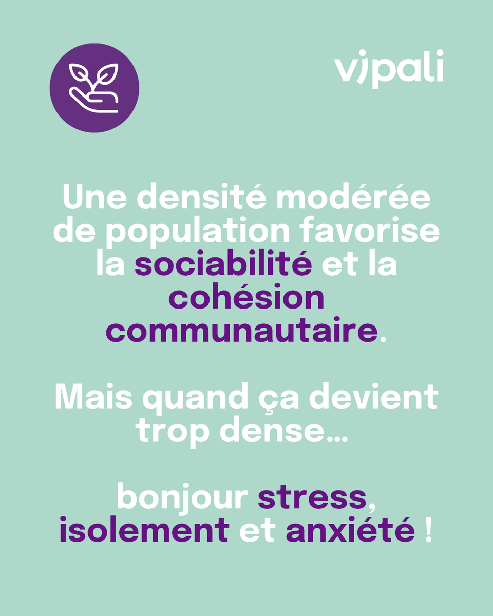 Vipali_prev's tweet image. Vivre en ville, c’est un peu comme une grande coloc’ à ciel ouvert 😅
Une densité modérée renforce les liens sociaux, tandis qu’une densité trop forte peut nuire à ton bien-être.
#SociabilitéUrbaine #BienÊtreCollectif #Vipali #VivreEnVille #SantéMentalePositive