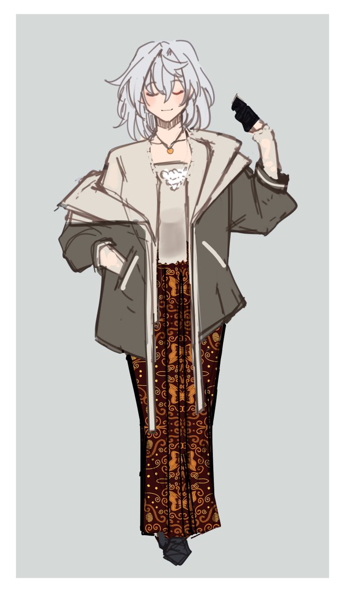 #OC sketch lama Aza

demen gabungin traditional clothes with modern ones 🫣