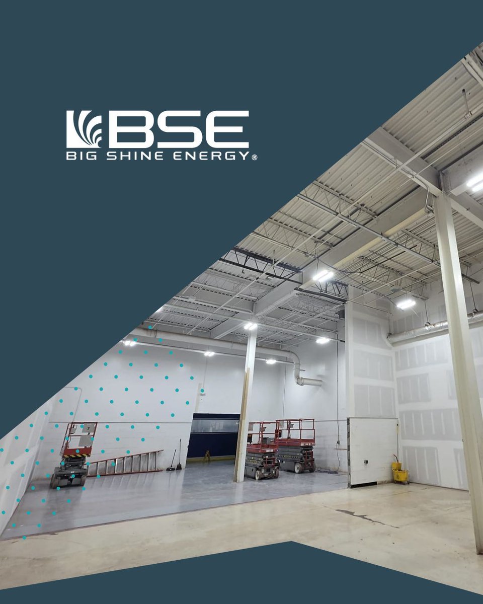 BigShineEnergy's tweet image. Building brighter spaces from the ground up 🏗️💡 Big Shine Energy powers industrial environments with smart, efficient lighting. #EnergySolutions #IndustrialLighting #BigShineEnergy