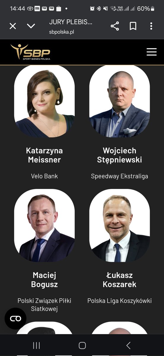 prasol12's tweet photo. @jakub75 Jury, w którego skład weszli Założyciele Sport Biznes Polska oraz  przedstawiciele Rady Programowej SBP
https://t.co/bYZ5ftsa9V https://t.co/pV853n6ixm