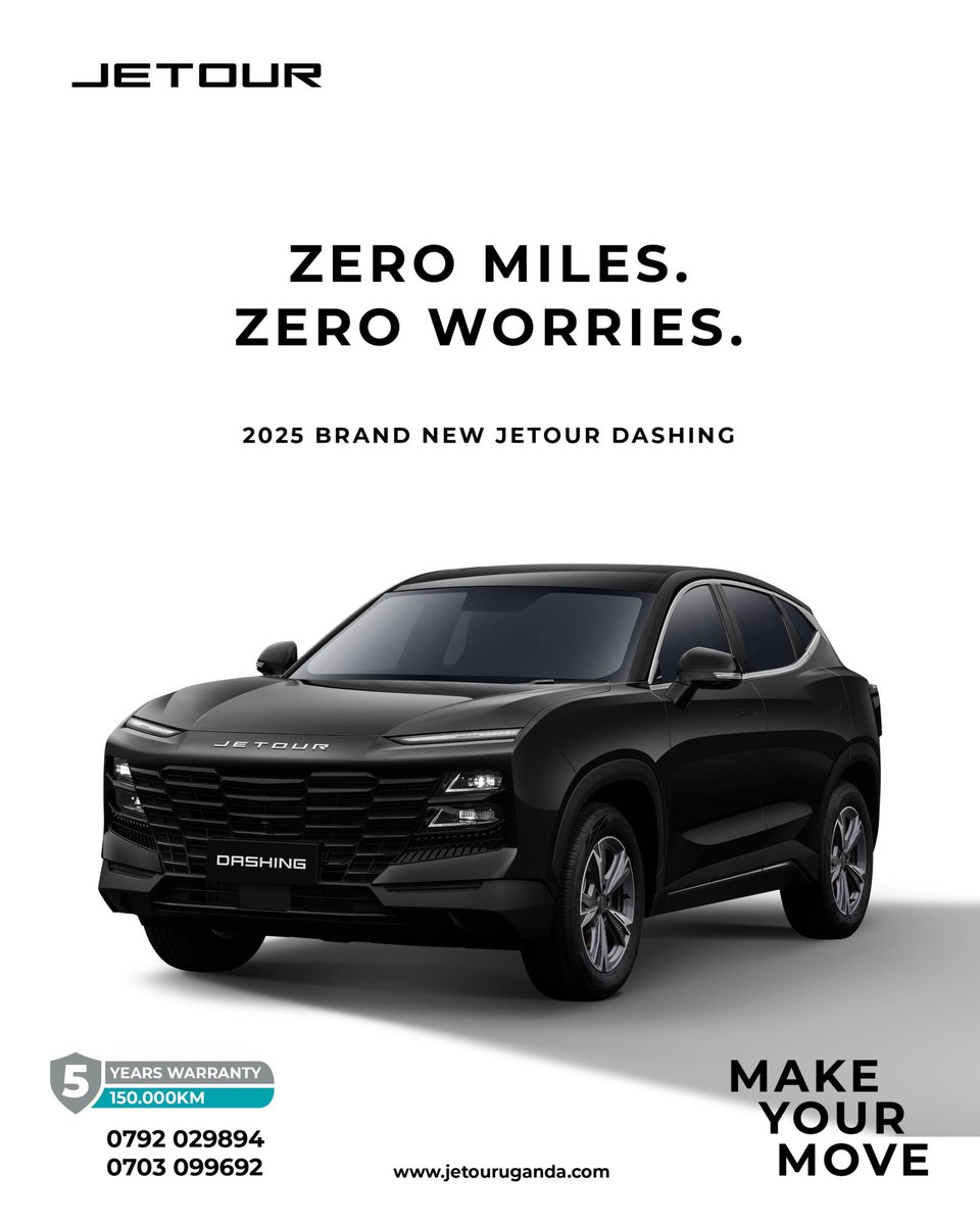 Having car problems? Wandika nti Jetour ebimalanga😉

Maybe it’s time to treat yourself to something new and affordable. 

👉 Register here: forms.gle/nZ1WX9zCKRyN2E…

#MakeYourMove| #DriveYourFuture