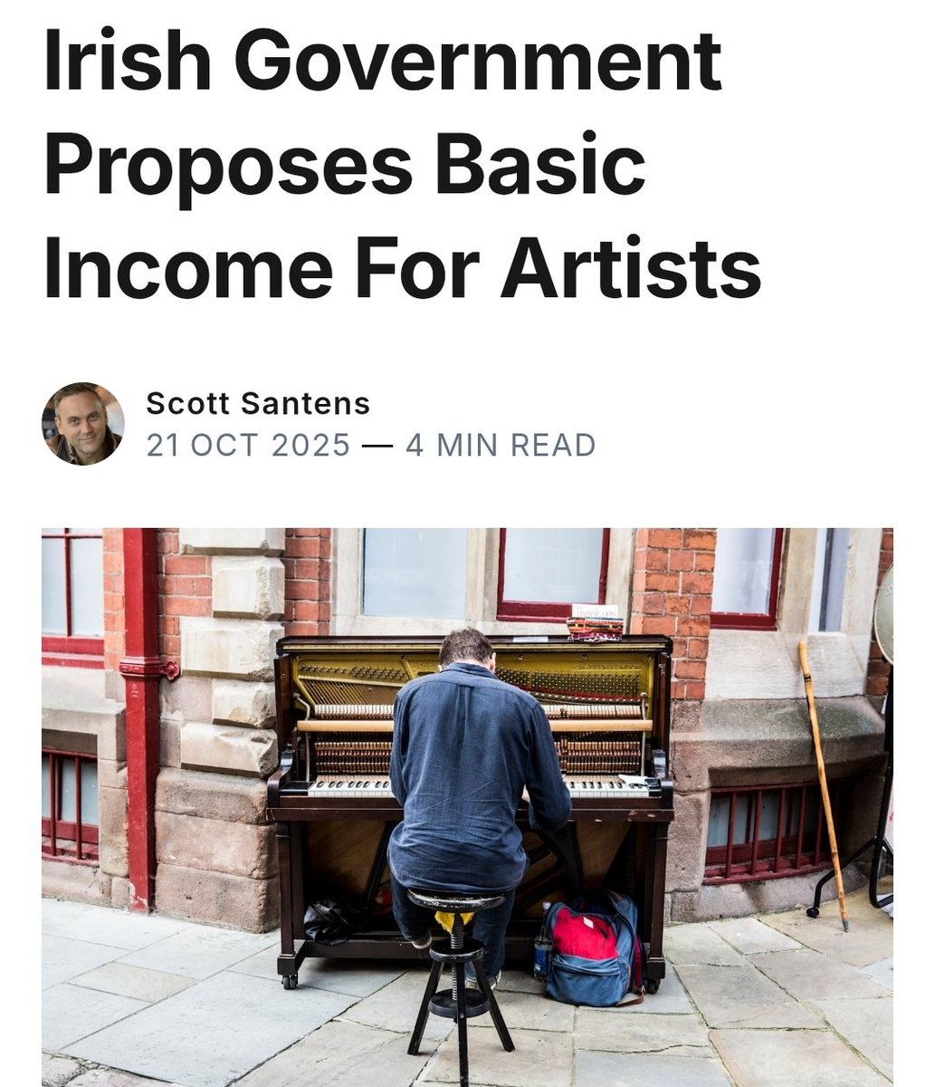 I was interviewed for an article for UBC (União Brasileira de Compositores) — Brazil’s non-profit collective management organization for music rights holders — about Ireland's soon to be permanent basic income for artists program. This is the English translation of the article.