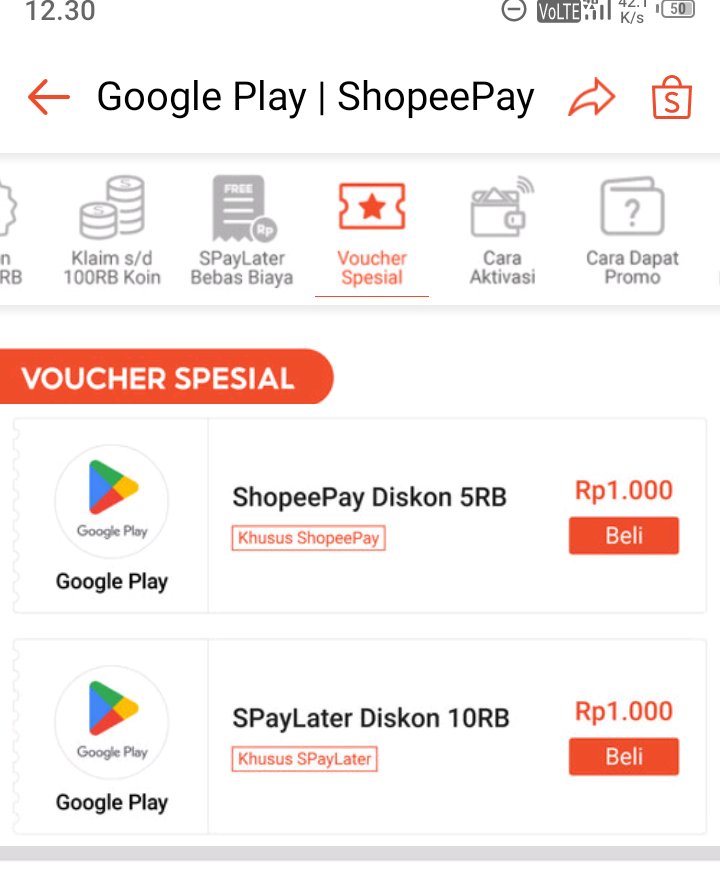 Pistachiojingga's tweet image. #game #ROBLOX
Voucher spesial 5rb-10rb dan Diskon 100% S/D 20rb untuk top up Robux
🎀 Android / Google play
s.shopee.co.id/6fYYKTeHwi
🎀 IOS
s.shopee.co.id/2VizMzUBpS
Nantikan promo bigdeals nya di spesial Payday (25 Oktober)
