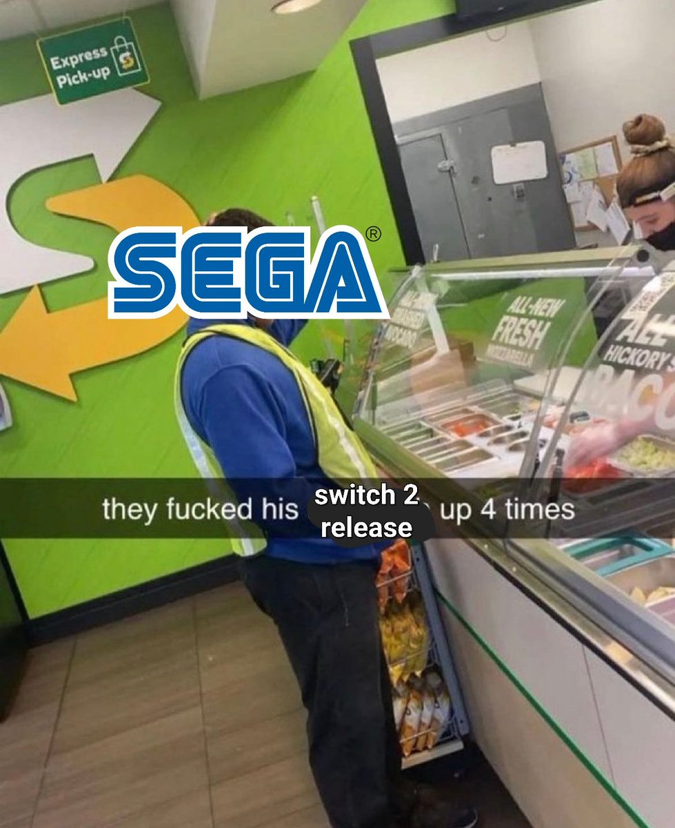 Has there been a switch 2 Sega release that hasn't had some kind of issue, whether it's no upgrade path, performance issues or the fucked up matchmaking of puyo puyo tetris 2? Please lock in guys 😭