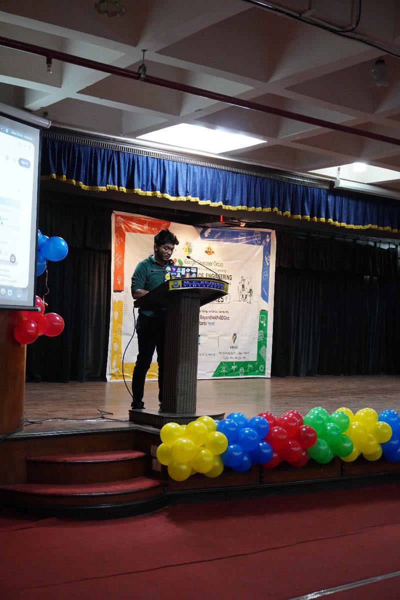 gdgoc_mckvie's tweet image. 🎯 GDG Aarohan 2K25: A Movement of Impact! 🚀
Launched GDG on Campus, MCKVIE with inspiring sessions on Voice Agents, Impactful Code & GenAI! 💡🤖
Thanks to our speakers & supporters! 🙏
#GDGAarohan #MCKVIE #GoogleDeveloperGroups #Innovation #TechCommunity