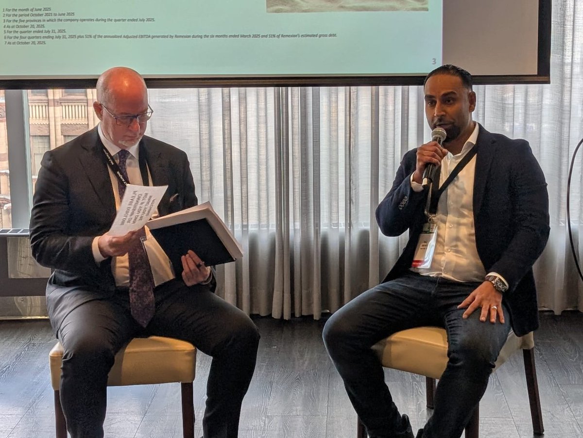 Our Founder and CEO, <a href="/RajGrover_HITI/">Raj Grover 🇨🇦</a>, joined <a href="/PlanetMicroCap/">Planet MicroCap</a> in Toronto for a fireside chat with Doug Cooper of <a href="/BeaconSec/">Beacon Securities</a>, discussing High Tide’s growth story, global expansion, and what’s ahead for $HITI.