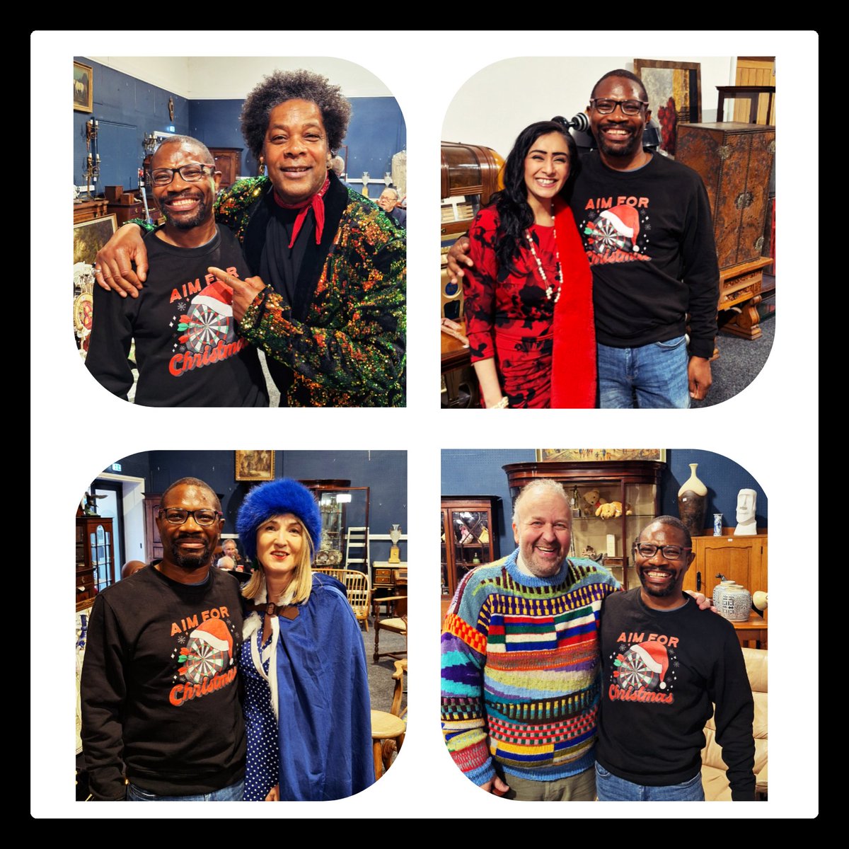 Had a fantastic morning at Bamfords auction where they were recording the Christmas episodes of Bargain Hunt.
James, Caroline, Roo, and Danny were superb. All took the time to let me have a photo and chat.
#BBCBargainHunt <a href="/MrSebDaniel/">Danny Sebastian</a> <a href="/RooIrvine/">Roo Irvine</a> <a href="/hawley_caroline/">Caroline Hawley</a>