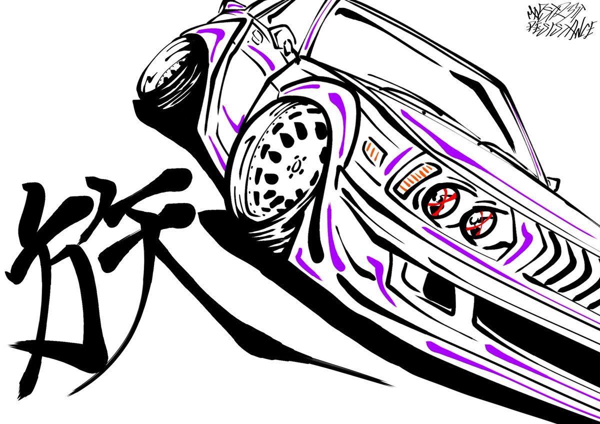 MADSTR33T's tweet photo. @joeychips　さんの主催するカーアートコンテストのグランプリに、私の投稿した作品の内の1つを選んでいただきました！！
複数応募した作品も気に入って頂けただけでなく、私のスキル向上のきっかけにもなってくださり本当に楽しかったです！改めて感謝を🙏
#avmgarage
https://t.co/H6p6uEsQF5 https://t.co/AEeUROp9PU