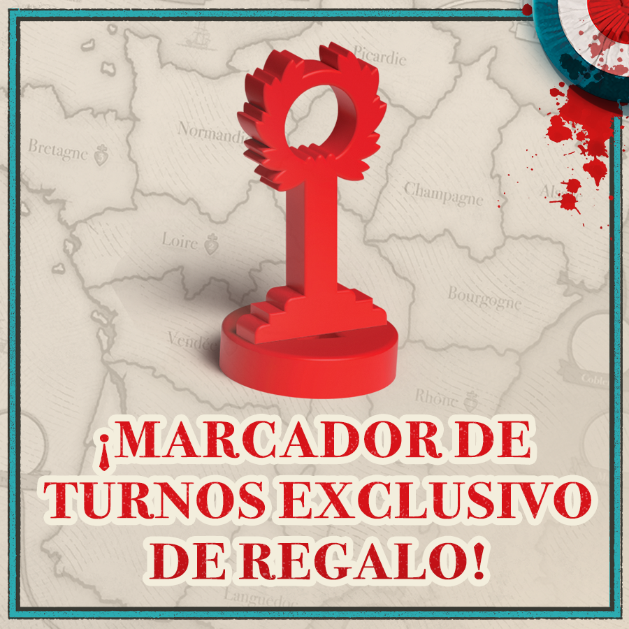 #REVOLUCION 

Seguimos avanzando en la campaña del 1793: Patriotas y Traidores.
Ya tenemos revisada la campaña por Gamefound ¡y el contador en marcha!
¡¡Marcador exclusivo de turnos para los seguidores!! 👌
👇👇
gamefound.com/en/projects/he…