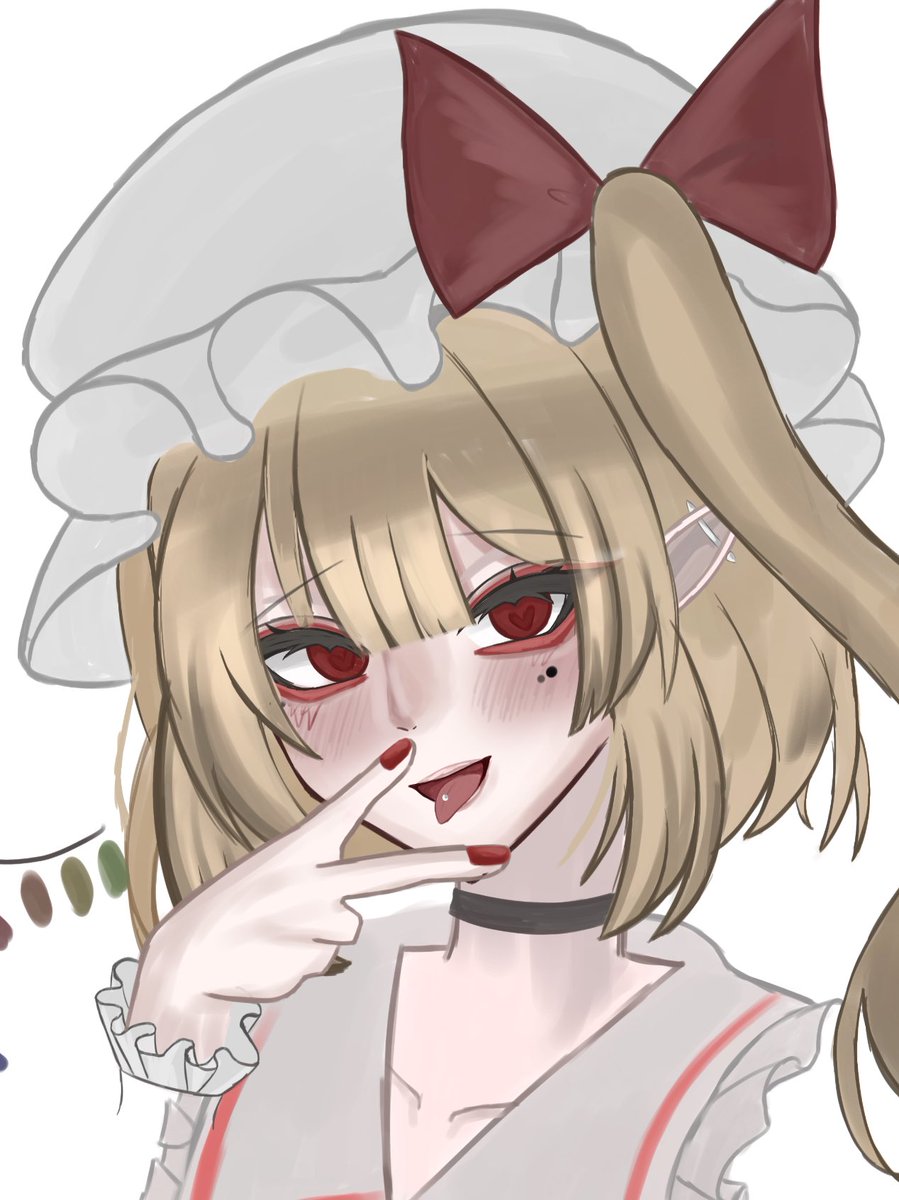 絵柄ガタガタフラち 