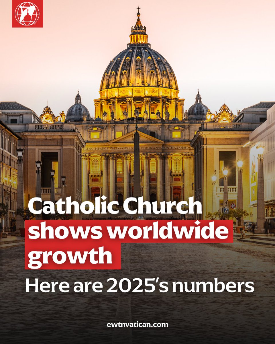The Catholic Church is growing on every continent: over 15 million new faithful in just one year.

According to this study by the Fides Agency, growth is concentrated mainly in Africa and Asia, where the Church is gaining new momentum, while Europe is reversing the recent trend