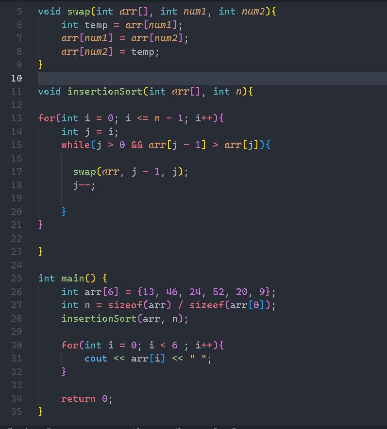abhay_pundora's tweet photo. 📅 Day 9 of #100DaysOfDSA
🔹 Learned sorting algorithms — Selection, Bubble &amp; Insertion sort.
🔹 Understood how comparisons &amp; swaps affect time complexity.
🔹Traced each algorithm to understand how it works.
#DSA  #BuiltInPublic https://t.co/sQFKRTXsob
