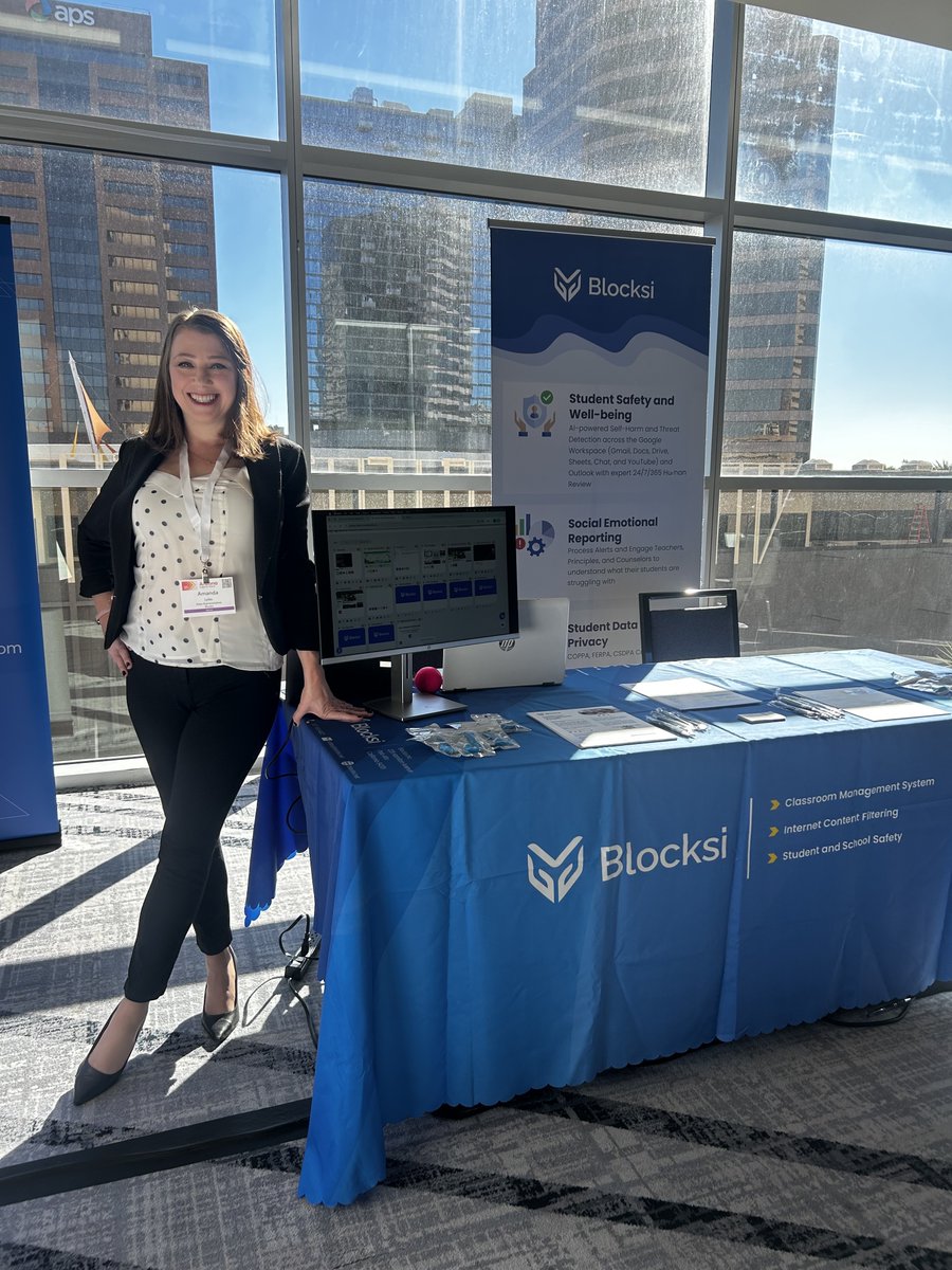 We loved the energy at the AZ CIO/CTO Forum! It was great connecting with everyone and showcasing how Blocksi enhances content filtering, classroom management, and student safety for schools. 😊😊📚

#EdTech #Innovation #DigitalEdu #learning #teaching #teachers  #students #k12