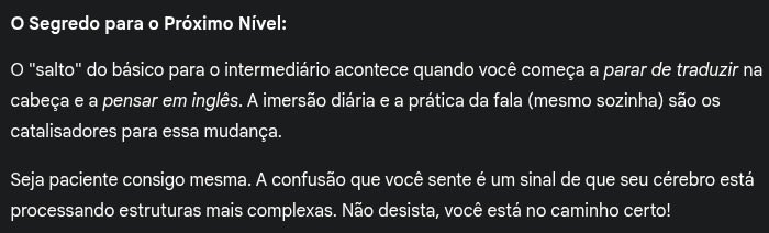 tatahcode's tweet image. Como nao usar IA… trata a gente melhor que ser humano 🤣🤣🤣🤣🤣🤣🤣🤣🤣
Eu estudando ingles e desabafando