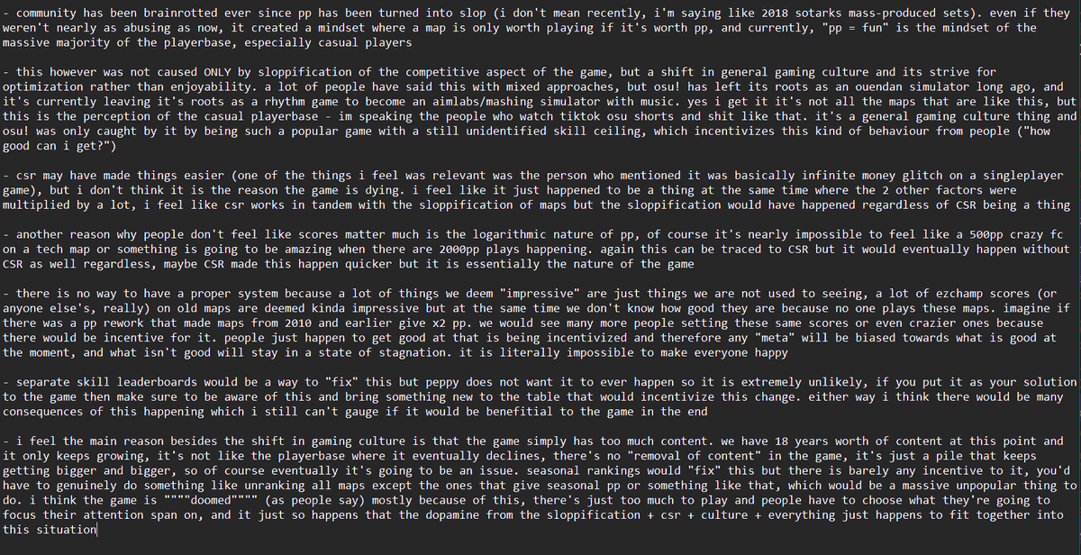 mismagismagius's tweet image. since everyone is posting their opinions on the game i will also post my uneducated boomer opinion on it