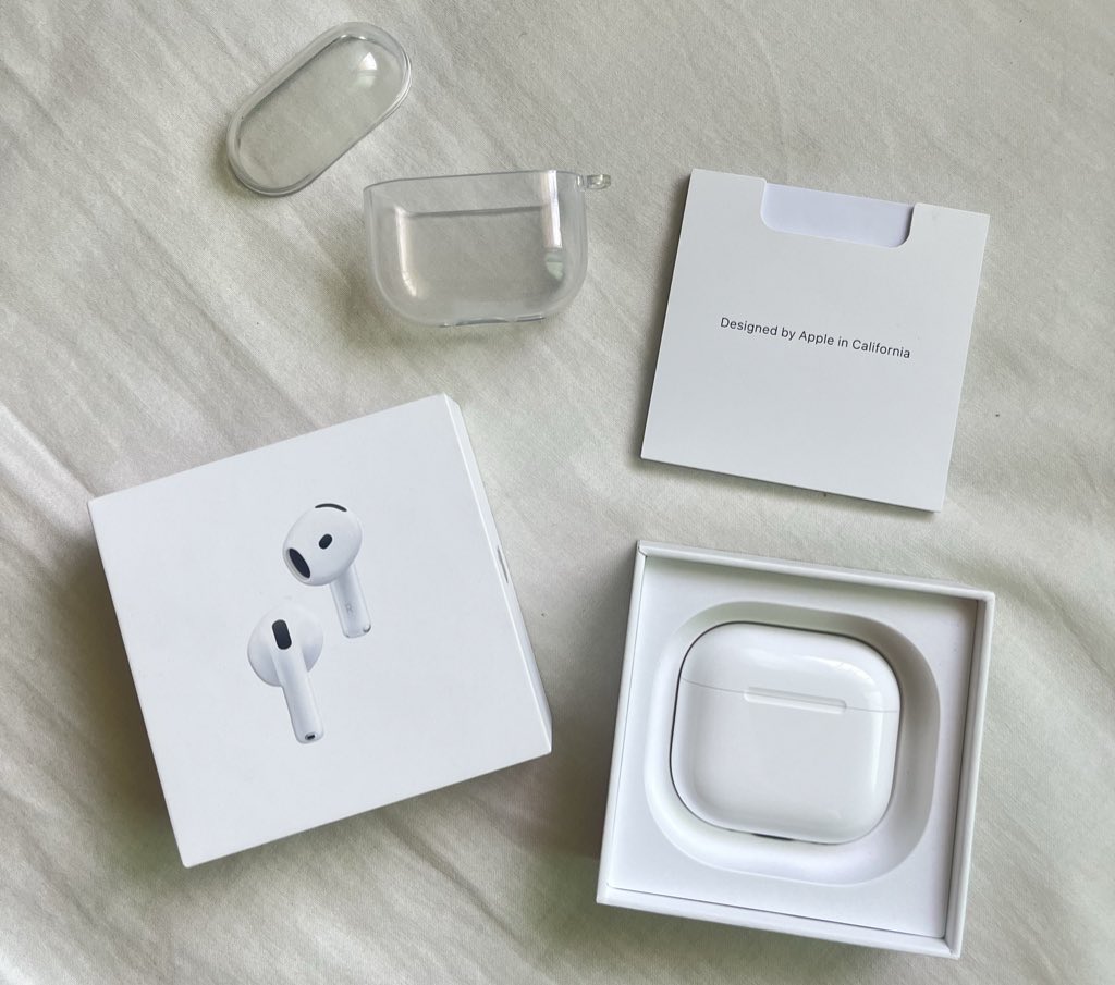 yepidk9's tweet photo. ส่งต่อ AirPod4 (anc) 
📟 49OO รวมส่ง ◝∘
〰︎ มีกล่อง แถมเคสใสให้
〰︎ ของแท้ ประกันหมด 07/26
〰︎ ใช้งานน้อยมาก สภาพดีสุดๆๆ
⁕ สอบถามทักเดมได้ตลอดเลย🗯️⭐️
#แอร์พอดมือสอง #airpodsมือ2 #ส่งต่อแอร์พอด #แอร์พอดมือ2 #airpodsมือสอง #airpods4 #airpodsของแท้ https://t.co/x81HuS4Tnb