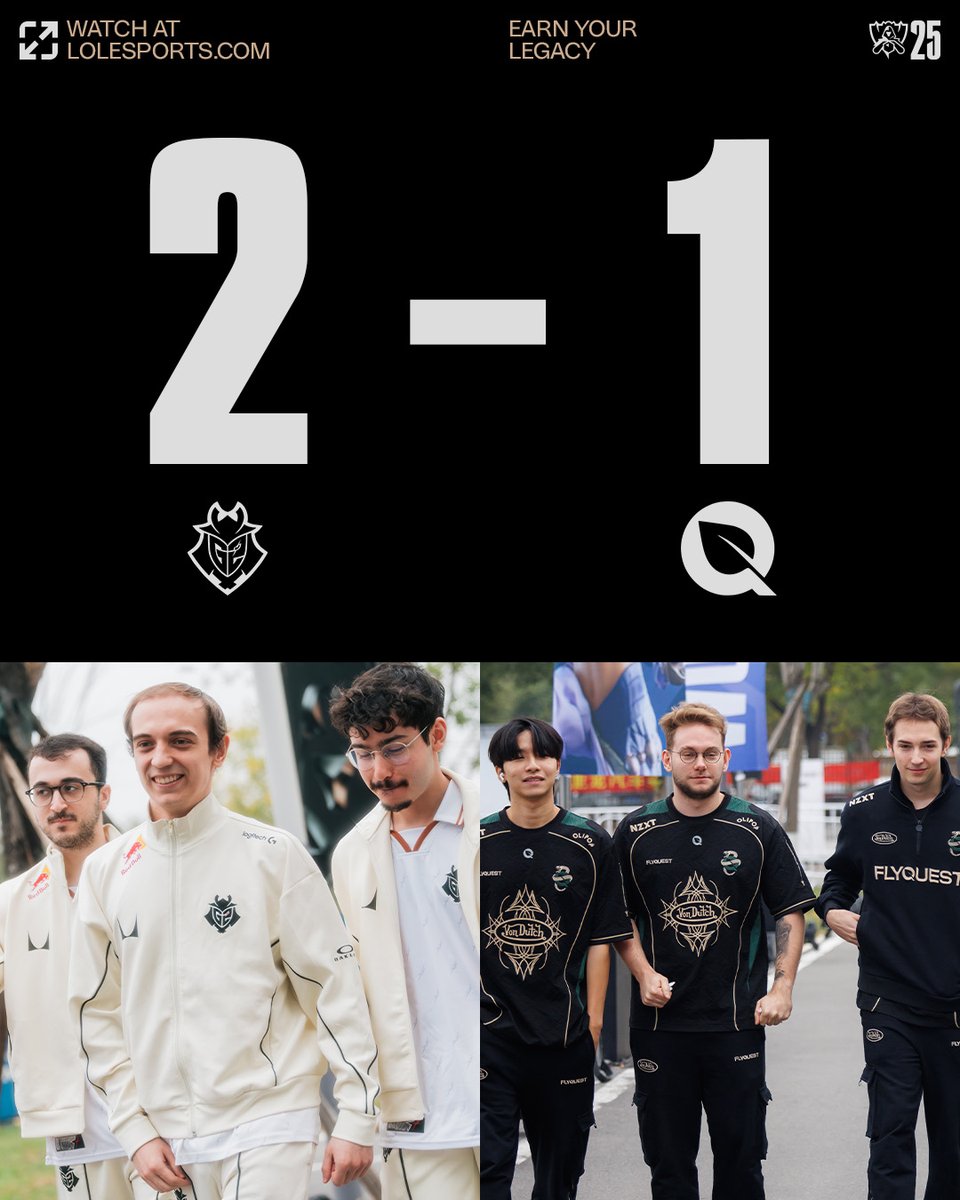 LCSOfficial's tweet image. Pain.

#Worlds2025