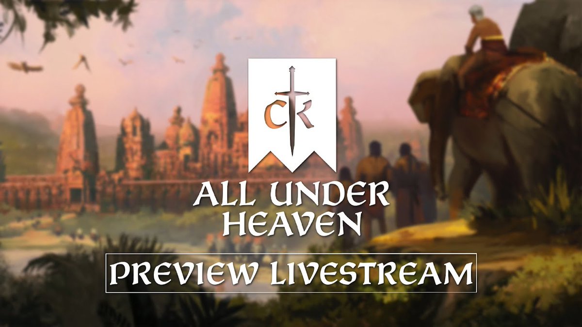 We are LIVE! 🎉
Join us for a further look at live gameplay for All Under Heaven!
youtube.com/watch?v=tHm9l1…
