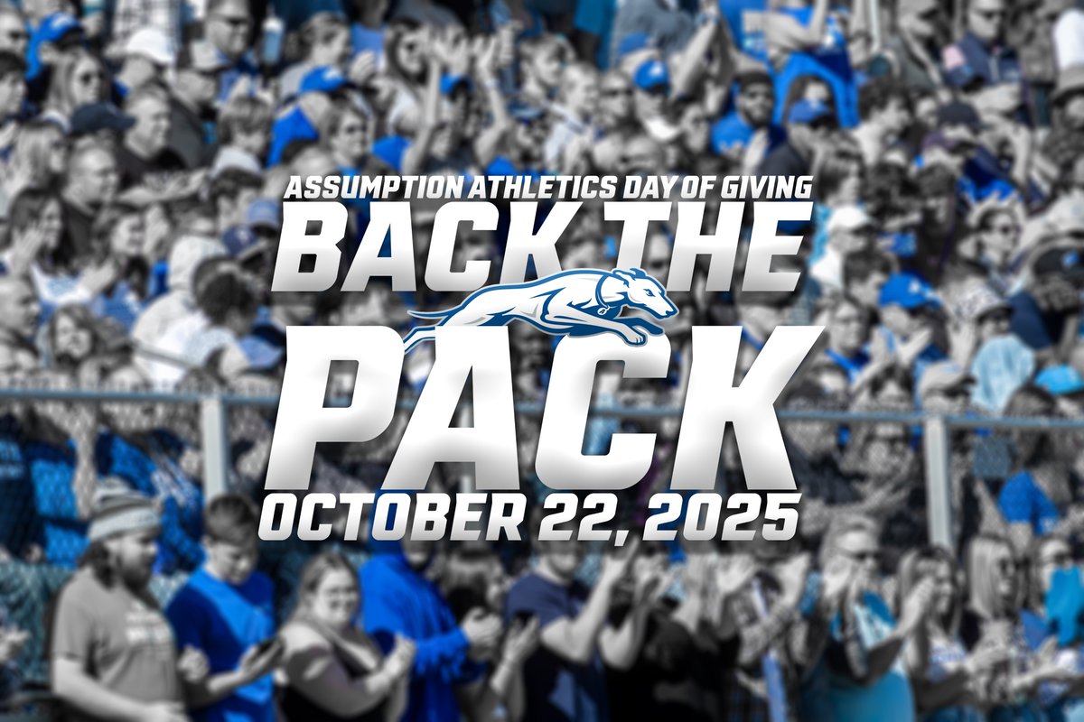AssumptionFB's tweet image. #𝙃𝙊𝙐𝙉𝘿𝙉𝘼𝙏𝙄𝙊𝙉- Today&apos;s the day! Please help us reach our goal of 100 participants to give our athletes the best experience possible. Every gift counts!

#𝘼𝘿𝙑𝘼𝙉𝙏𝘼𝙂𝙀
▶️assumption.edu/backthepack