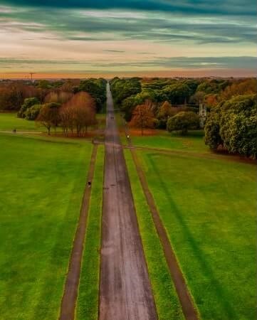 AnnesParkArch's tweet image. #HouseOfGuinness left out an important detail to fans of 'the mile-er' at St Annes. An essential part of many park goers exercise is to touch the grass in front of the excavation to prove they have walked the whole avenue! 1/2