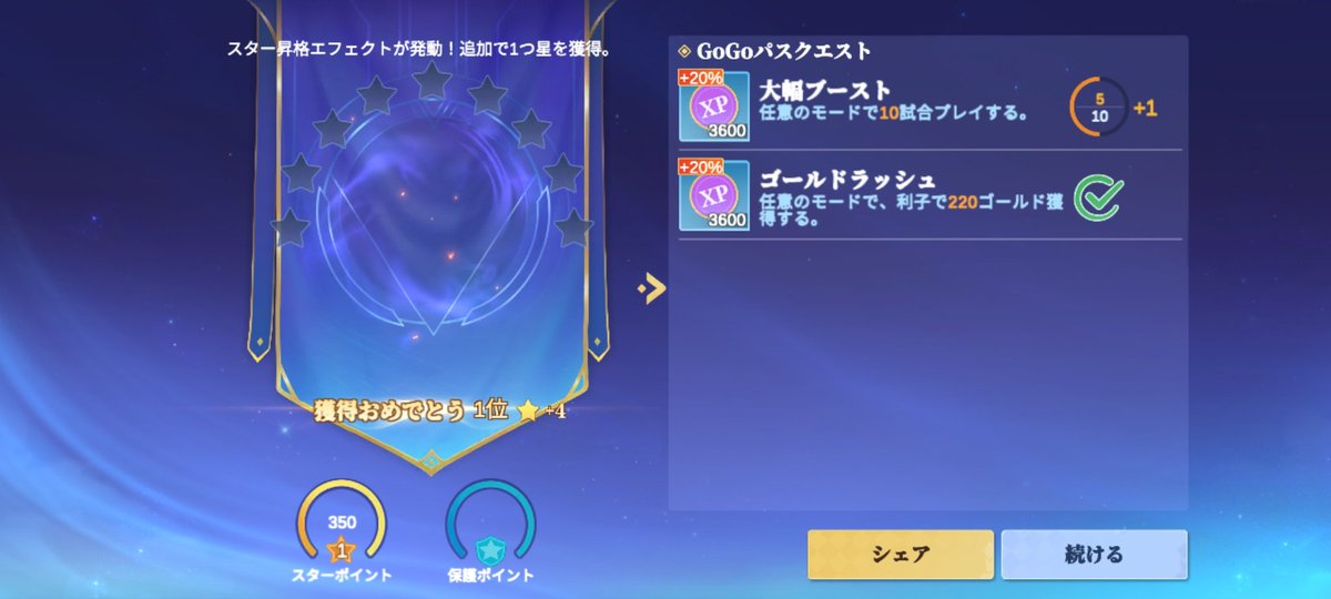 魔力結晶モードのランク表示が壊れちゃった