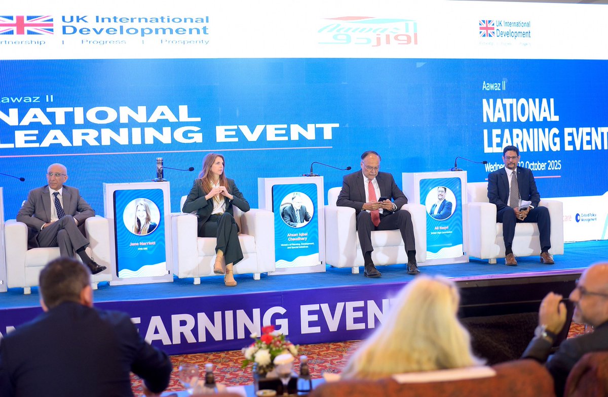 JaneMarriottUK's tweet photo. When communities, government, and civil society walk together, they shape the future. The Aawaz II National Learning Event was a powerful display of the collective commitment to child protection, ending GBV, inclusion, and tackling online harm. https://t.co/qlOq4UMcu9