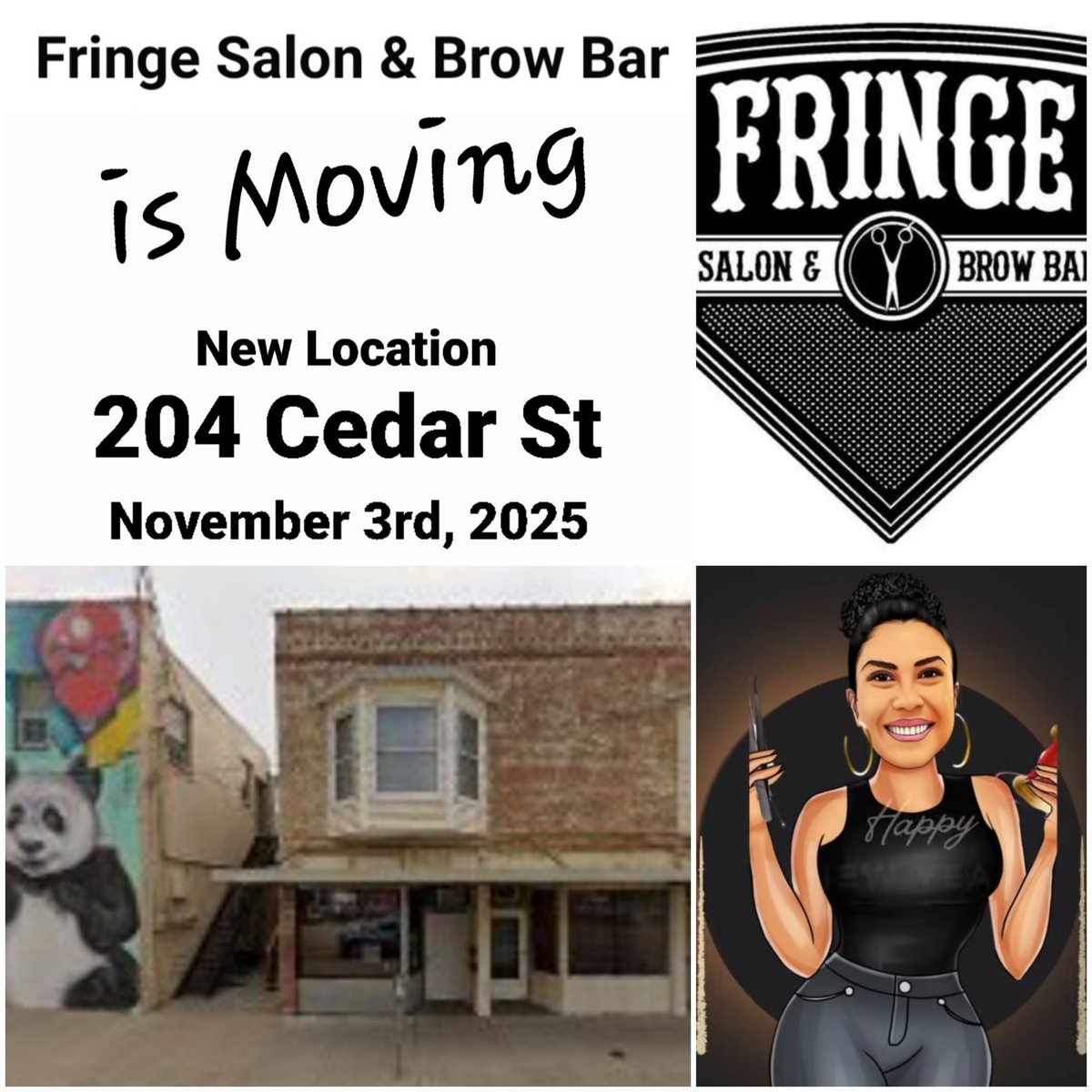 MuscatineIA's tweet image. #BeautySalon #barber #eyebrows