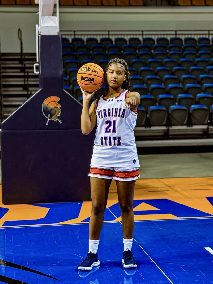 LadyPUSHVA's tweet image. @itzjustmyah on her unofficial visit to @VSUTrojansWBB 🏀