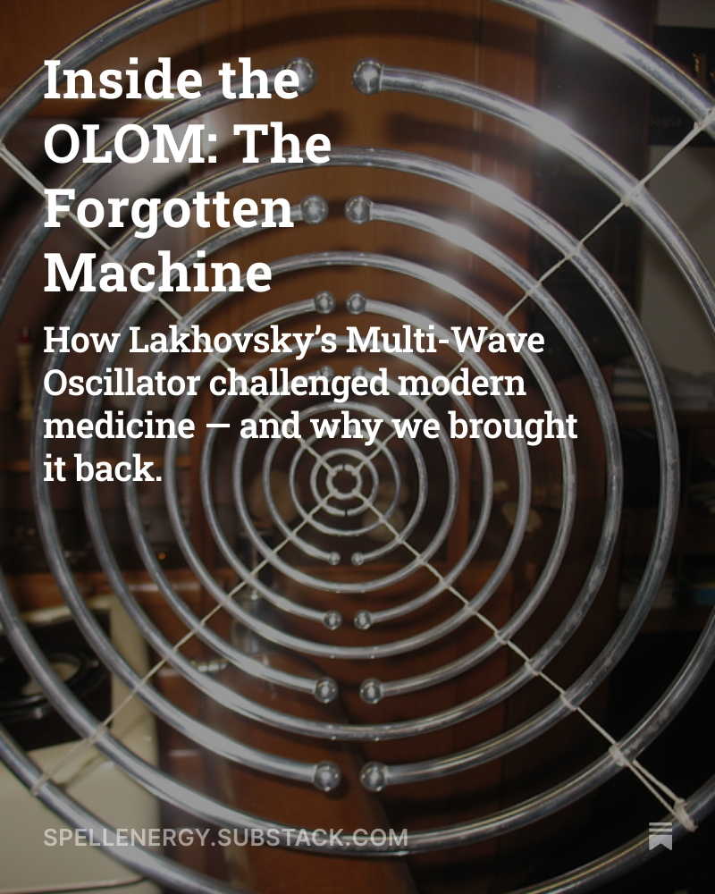 SpellEnergy's tweet image. New article on Substack!

Very very very interesting, it's a shame we don't have readers at the moment 😅 (workin on it)

If you're reading this message, please let us know 🫶

spellenergy.substack.com/p/inside-the-o…