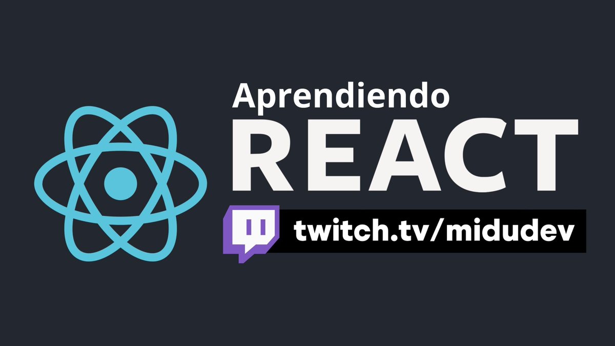 midudev's tweet image. ¿Quieres aprender React desde cero?
Hoy hacemos una clase paso a paso.
Horario por países:
18H 🇪🇸 17H 🇮🇨
13H 🇺🇾 🇦🇷 🇨🇱 🇵🇾 🇧🇷
12H 🇹🇹 🇧🇴 🇻🇪 🇩🇴 🇨🇺 🇵🇷
11H 🇨🇴 🇵🇪 🇪🇨 🇵🇦
10H 🇲🇽 🇨🇷 🇳🇮 🇸🇻 🇭🇳 🇬🇹
9H 🇺🇸
Esto forma parte del Bootcamp FullStack gratuito que estamos haciendo cada miércoles.