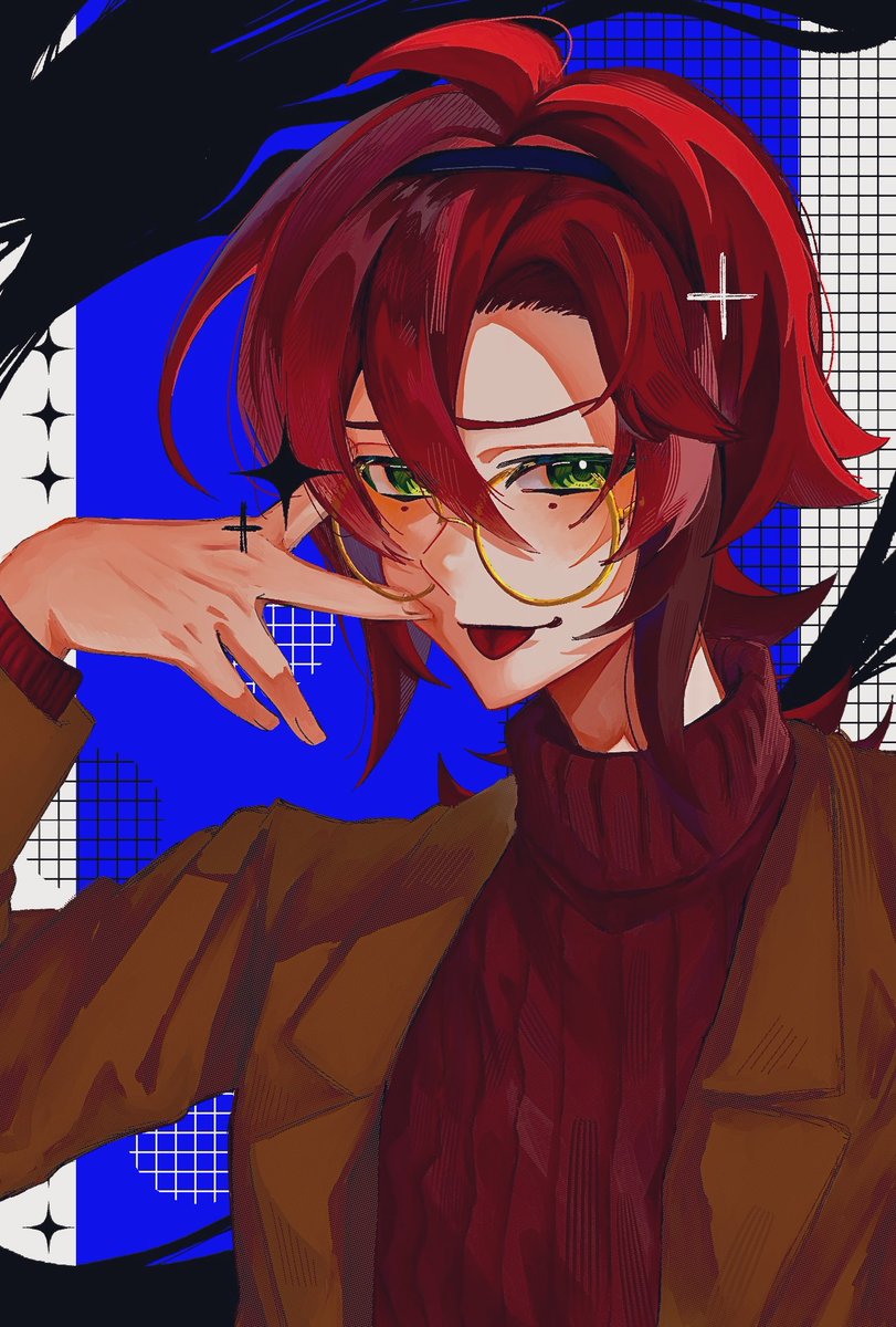 matsuno_093's tweet image. 秋服の鹿野院🦌