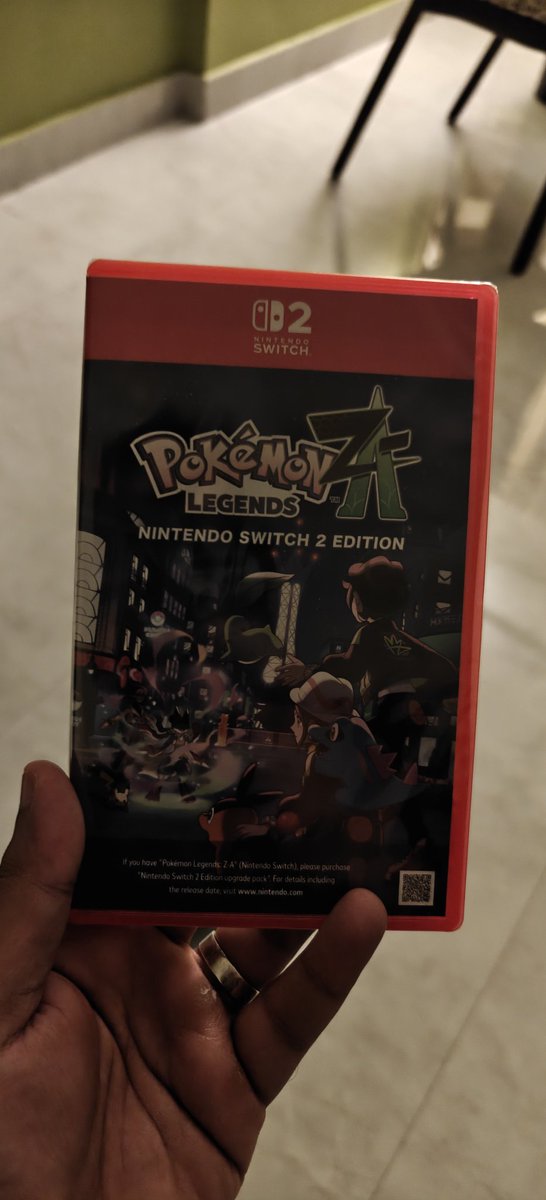 Time to revisit Kalos. Surprisingly prompt delivery from gex.co.in. #NintendoSwitch2 #PokemonLegendsZA