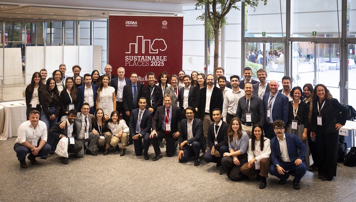 Behind every successful event : passion, teamwork &amp; community 💪
 A huge thank you to the #SustainablePlaces2025 organising committee and all partners for making it happen !