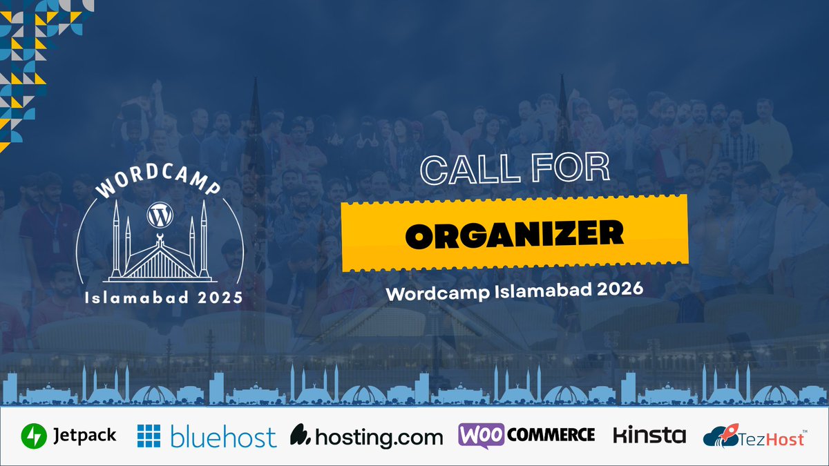 WordCamp Islamabad tweet media