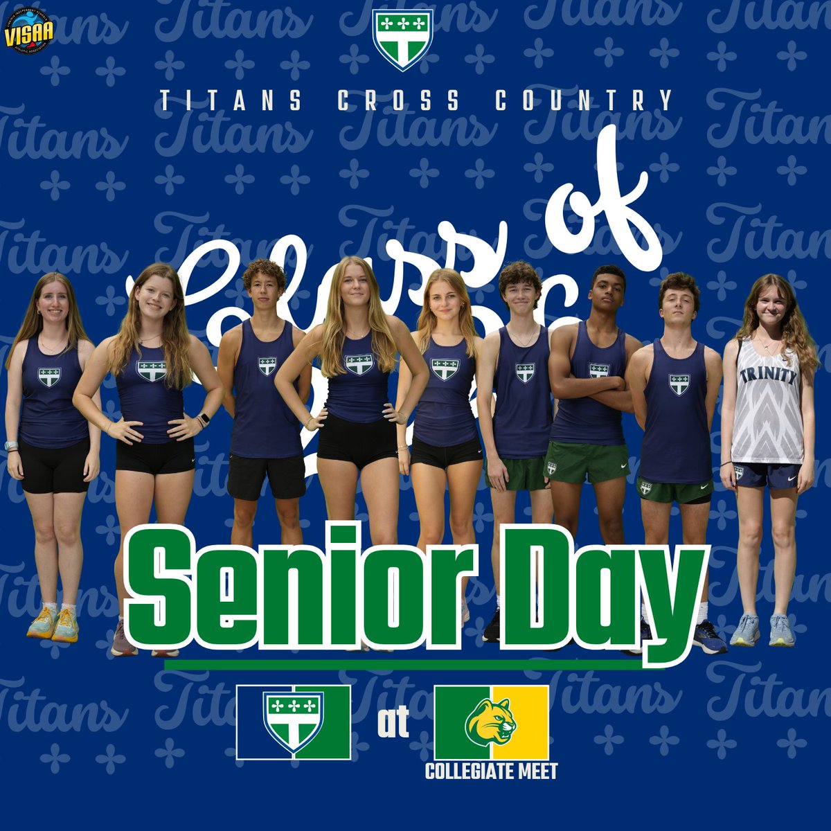 Trinity Athletics (@tes_athletics) on Twitter photo Cross country is headed across the river for the Collegiate meet. They will also celebrate their class of 2026 and their contributions to TESXC
Let's Go Titans! Cross country is headed across the river for the Collegiate meet. They will also celebrate their class of 2026 and their contributions to TESXC
Let's Go Titans!
