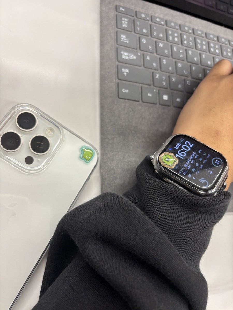 友達の印にくちぱっちあげた