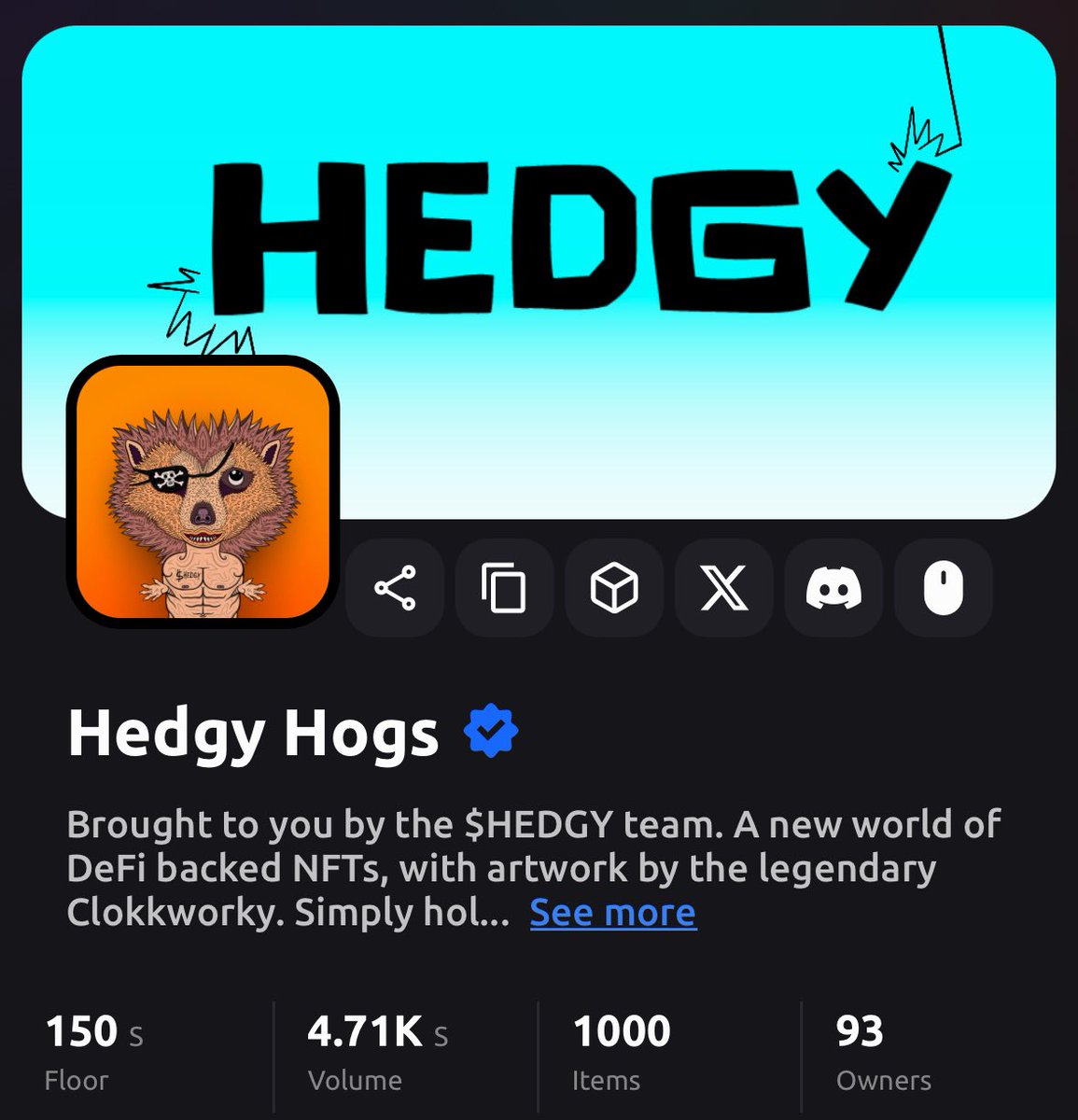 $HEDGY on $S tweet media