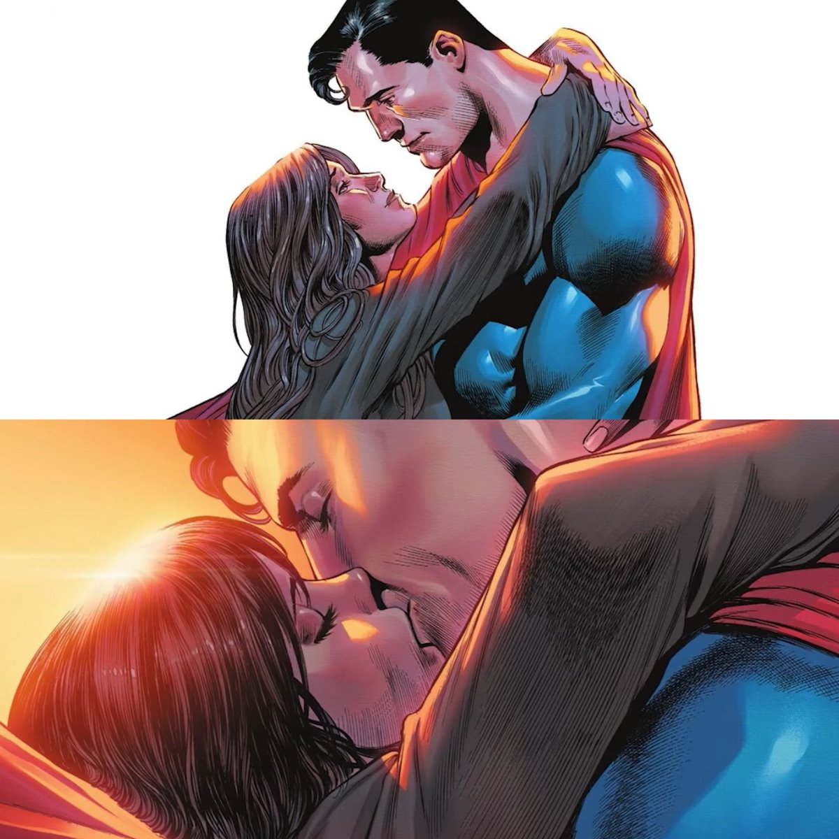 superman and lois by eddy barrows.