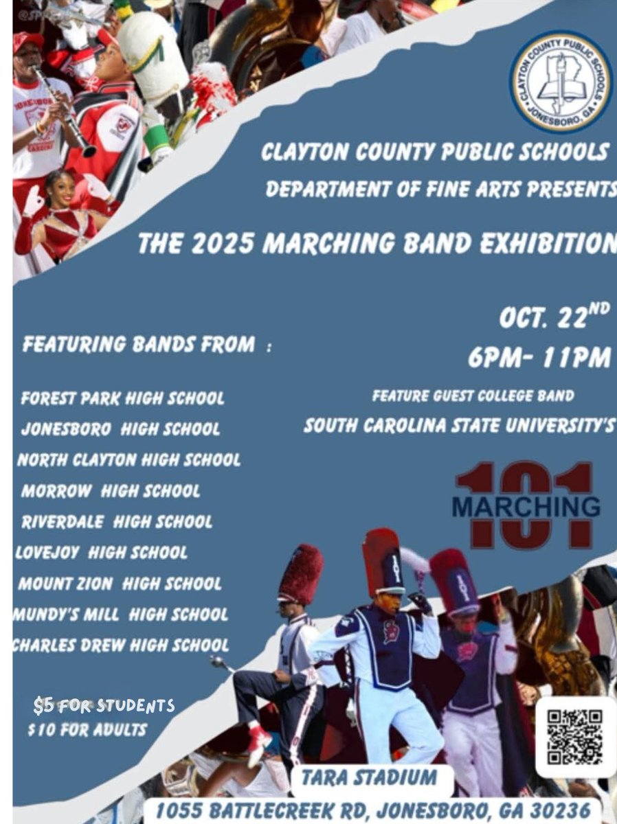 Catch The Marching 101 at the CCPS Marching Band Exhibition  - mailchi.mp/ef0c5b315cba/c…