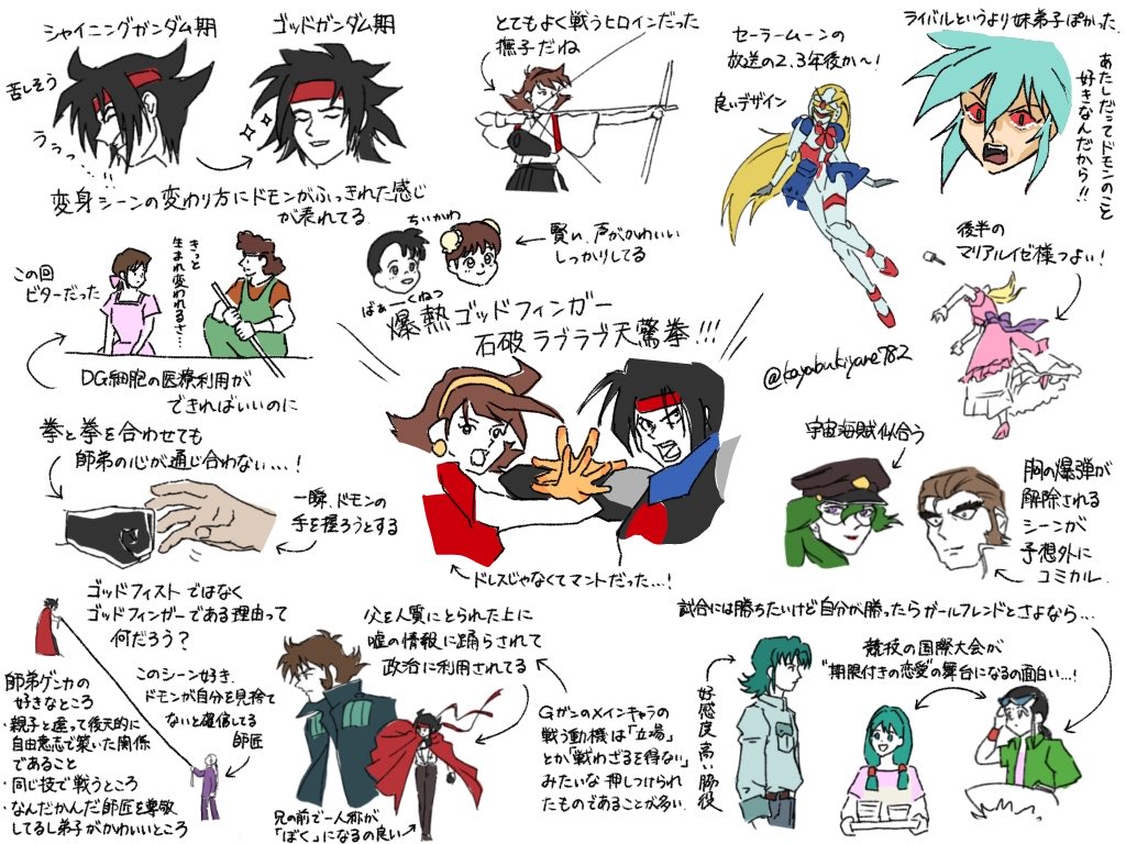 Gガンダム(最終回まで)
