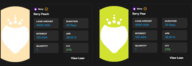 CardanoForge's tweet image. Looking for loans against these berries. You can find them on @FluidTokens p2p lending platform.