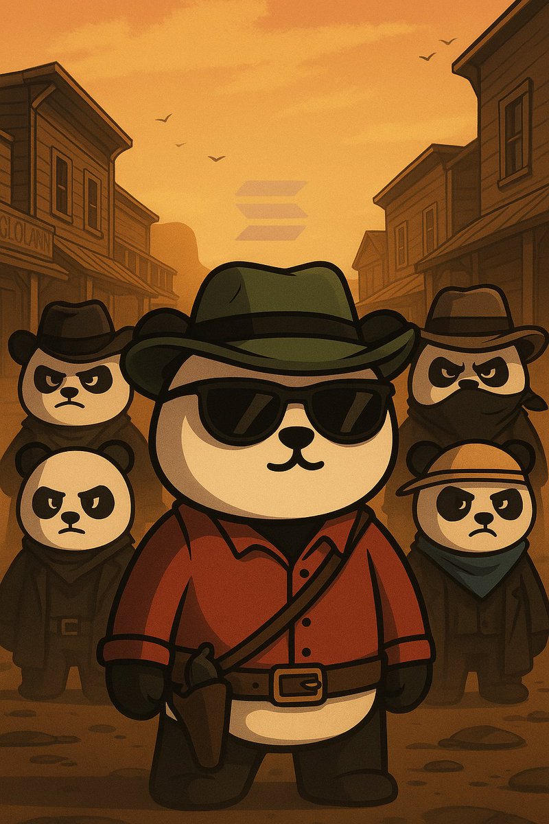 Pandupandas's tweet image. $Pandu and the Bandits in the Wild West