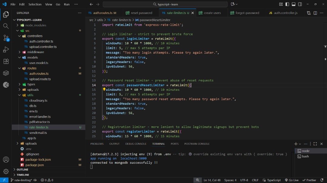 DeeLolade's tweet image. Building backend system using typescript &gt;&gt;&gt; forget what I said before 😂
PS I don’t know what I am building actually I am just building a backend system with TS