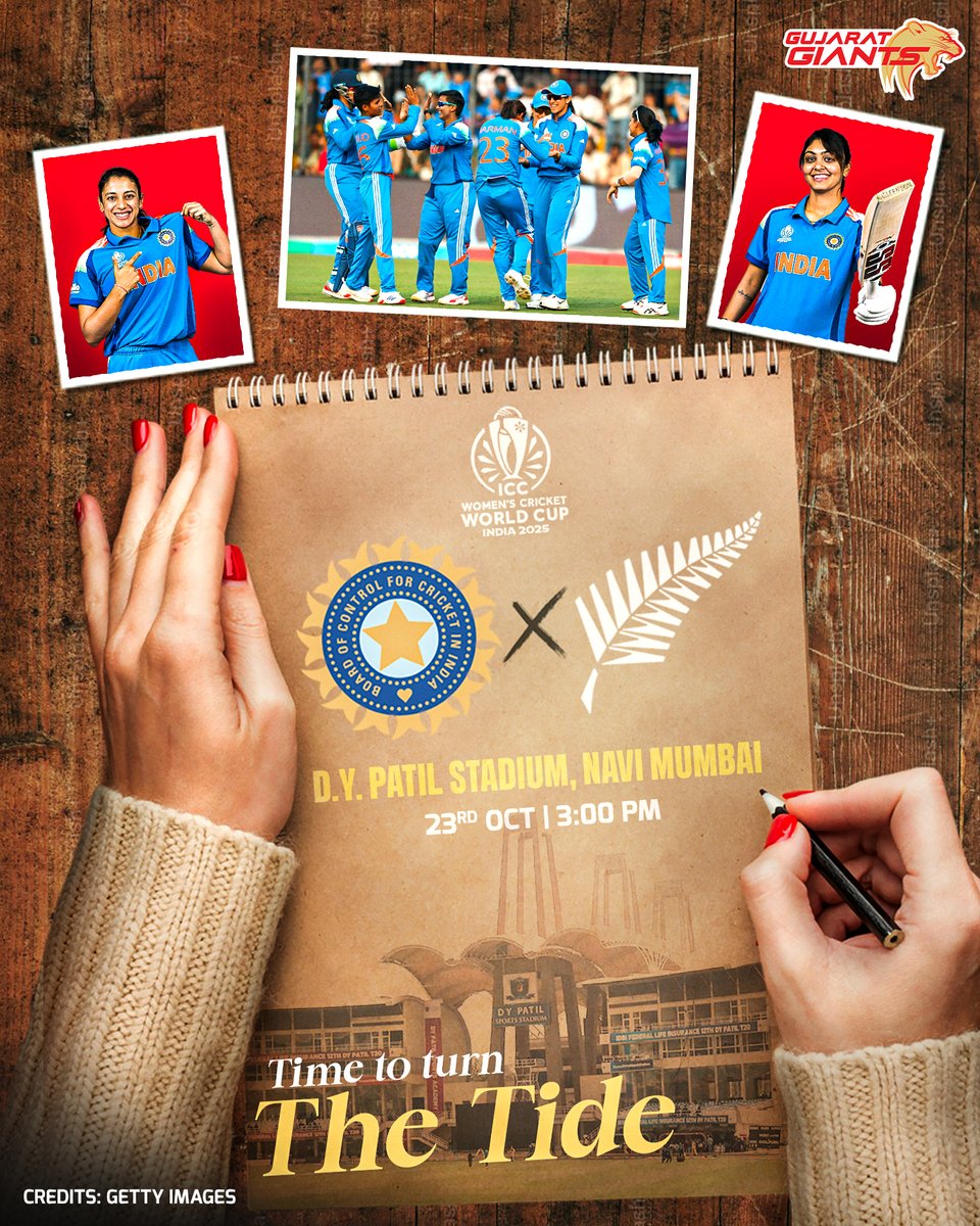 Giant_Cricket's tweet photo. The spirit never fades 💪 #INDvNZ
#GujaratGiants #BringltOn #Adani https://t.co/t5clPfBaPM