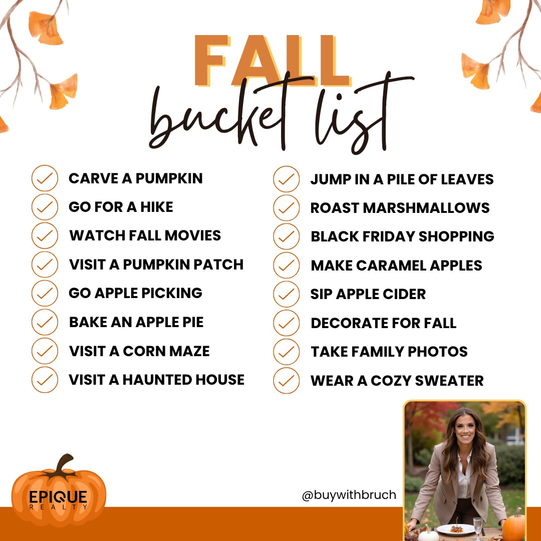 buywithbruch's tweet image. Fall in St. Louis hits different: that mix of chilly mornings, football tailgates, and the trees changing color to enjoy on the daily are just the beginning. 🍁 Check a few of these off your fall bucket list before it’s too late ⬇️

#fallbucketlist #fallfun #fallthings #pumpkins