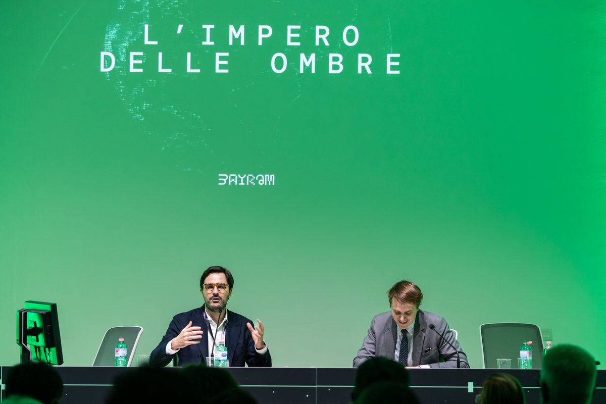 🚀L’impero delle ombre (Gallimard)

Lorenzo Castellani • Gilles Gressani

Dagli ideologi del Cremlino ai tecno-cesaristi della Silicon Valley: nuove élite cercano di forgiare imperi.

#Bayram #siliconvalley #gallimard #geopolitica #élite