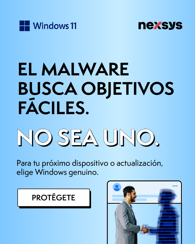 Nexsysla's tweet image. Un sistema no genuino es terreno fértil para el malware.
Evita brechas y protege tu empresa con #Windows11 genuino.
🔒 Tu seguridad empieza por el sistema operativo.
hubs.li/Q03NXcfq0
#Ciberseguridad #Windows11Pro